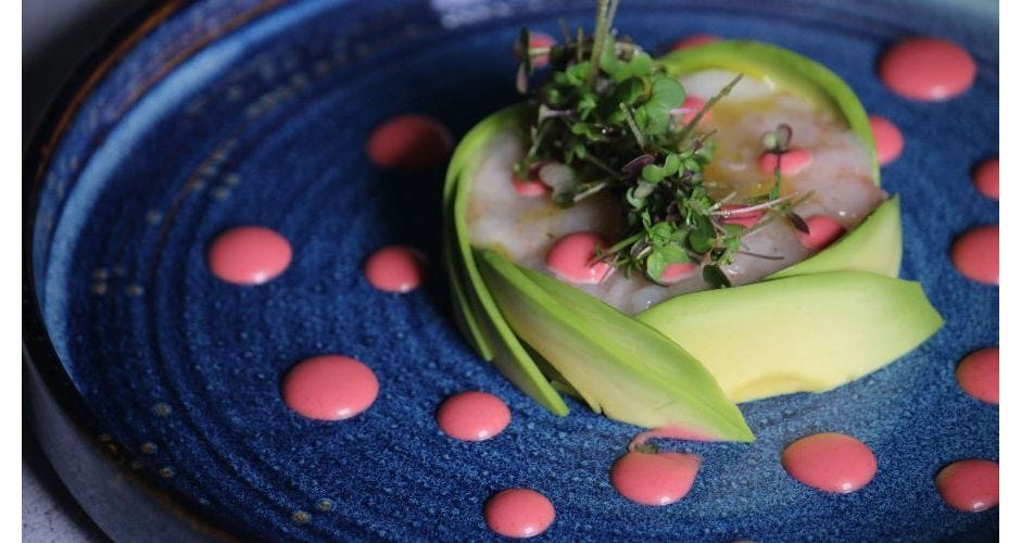 Tartare di gambero rosa e avocado