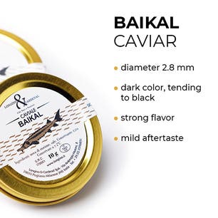Baikal Caviar | 30g CAVIALE LONGINO & CARDENAL -2